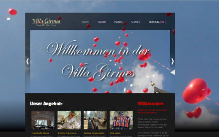 Homepage von Villa Girmes